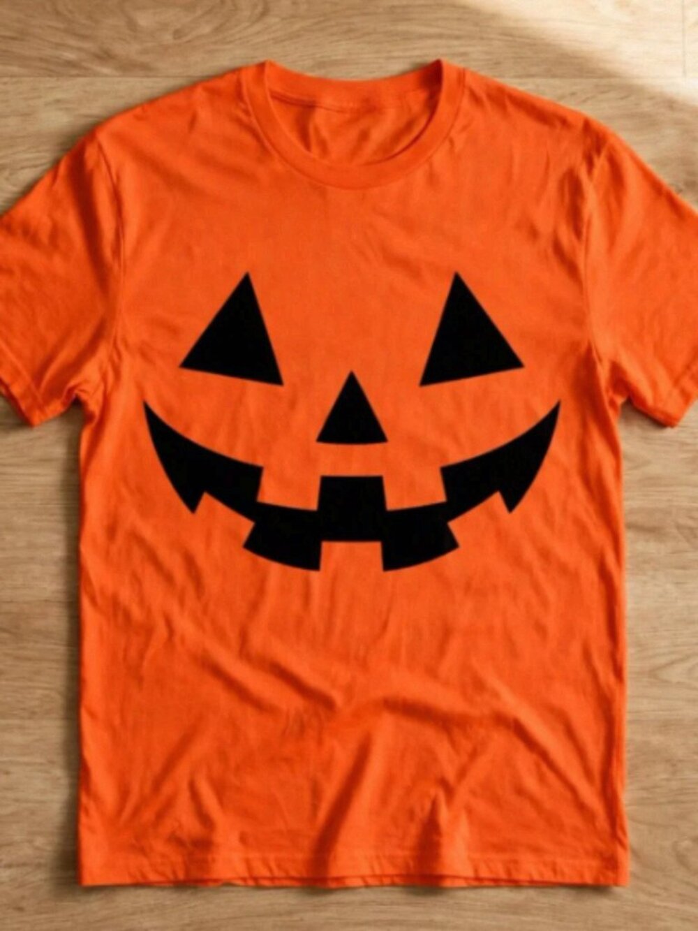 Vinatge Jack O Lantern Face Pumpkin Halloween Costume Orange T-Shirt